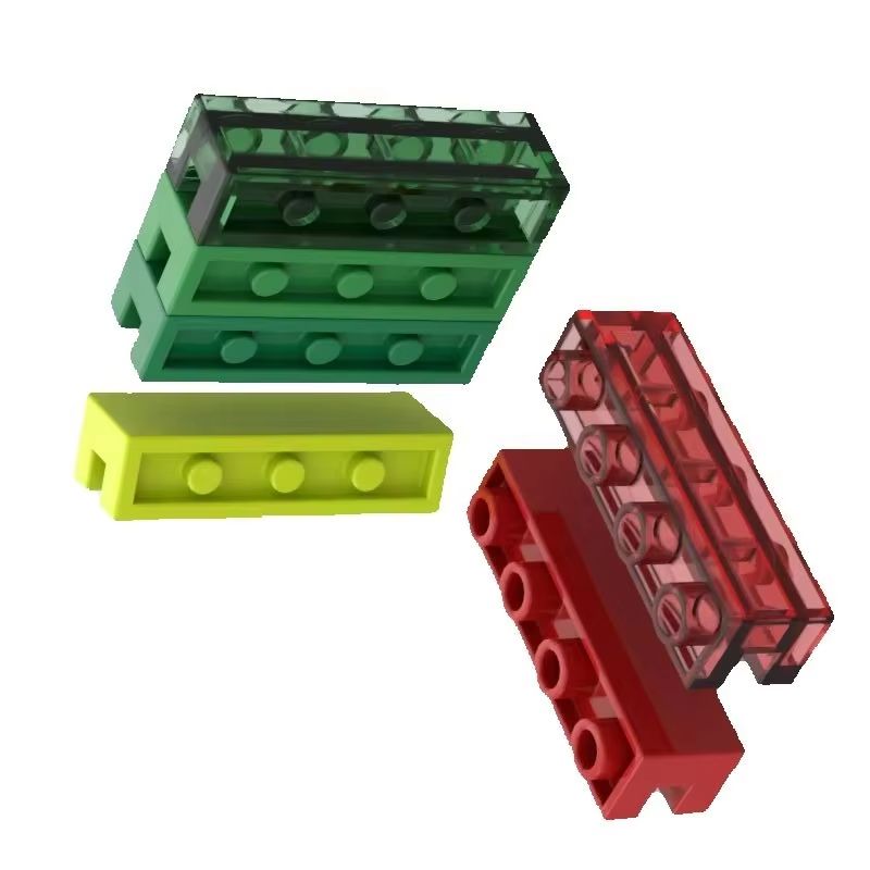 Kids Education Channel - 30pcs High-Tech Wall Bricks 1x4 Modified