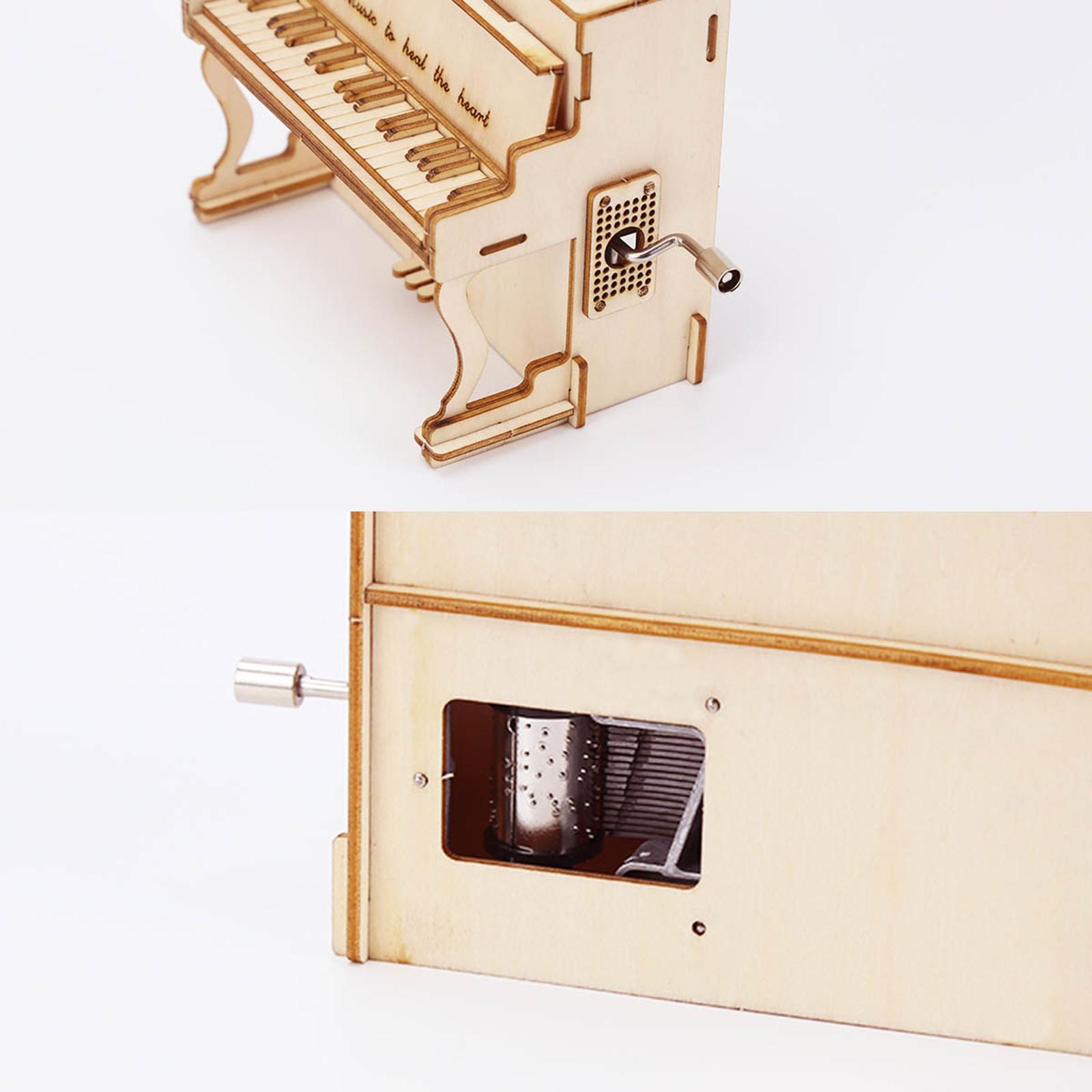 DIY Wooden Piano Music Box Puz - đánh giá và giá Kids Education Rhymes