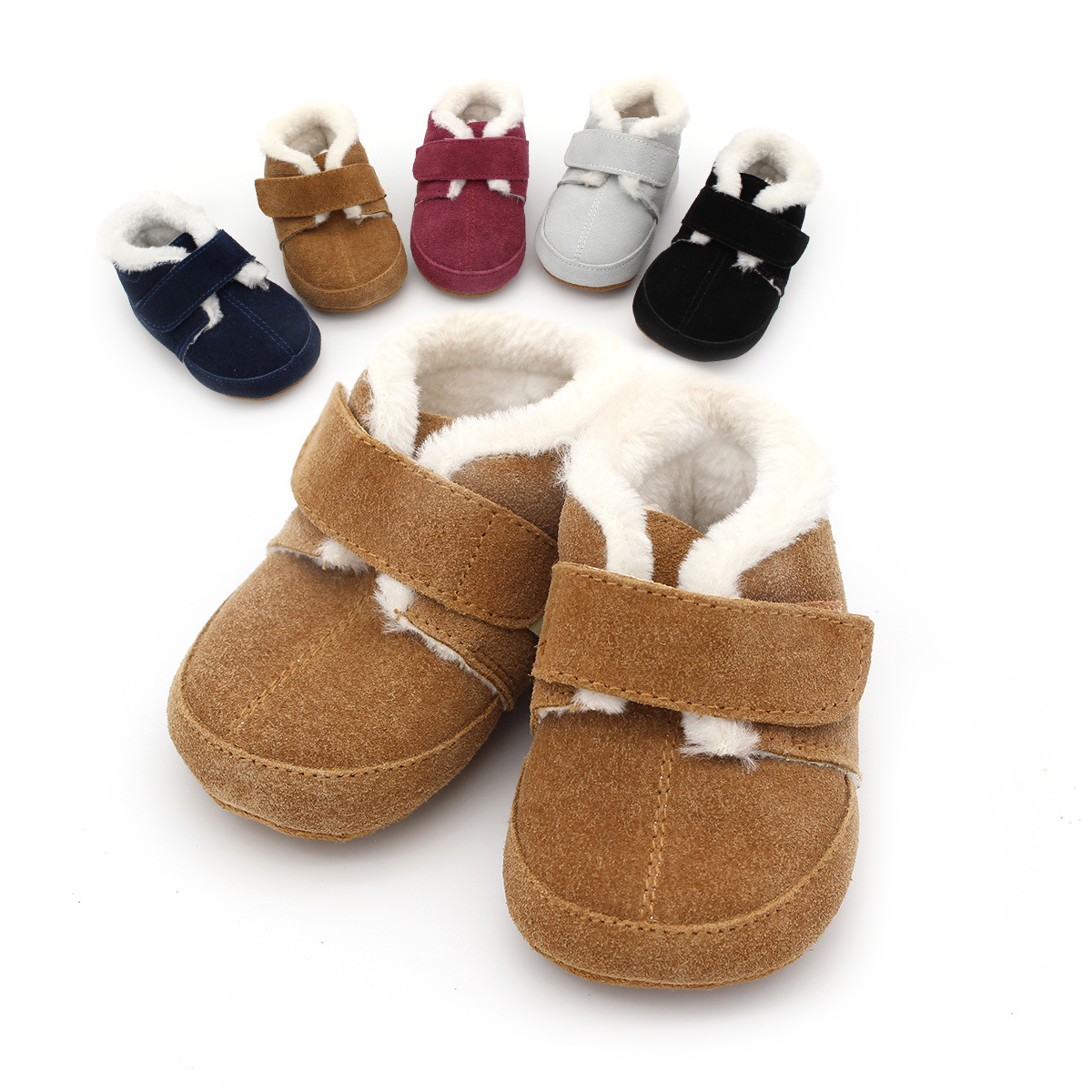 Baby Furry Boots Kids Leather  - đánh giá và giá Kids First Education