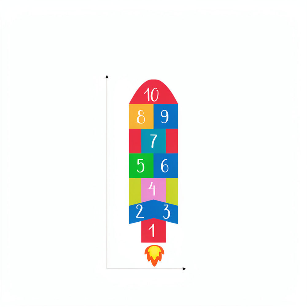 Educational Rocket Hopscotch W - đánh giá và giá Kids Education Activities